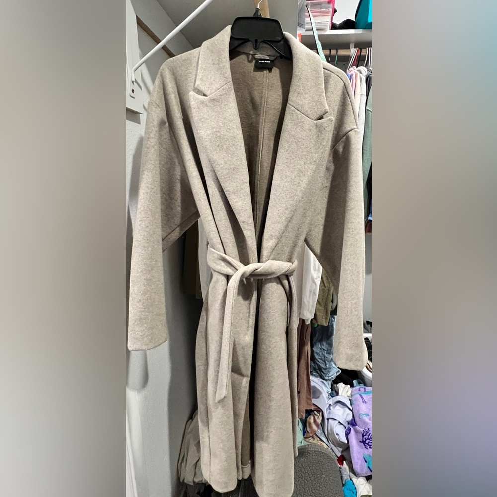 Vero Moda long coat size large